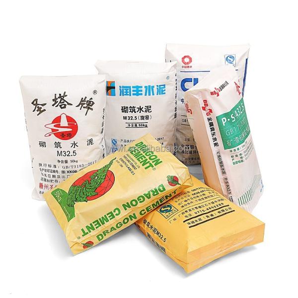 25KG 40KG 50KG Ad Star Bags PP Valve Woven Bag Cement Bags Cement Sack for