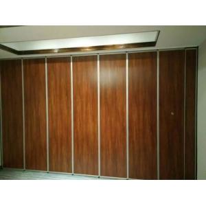 Soundproof Operable Movable Acoustic Partition Wall With Aluminium Tracks