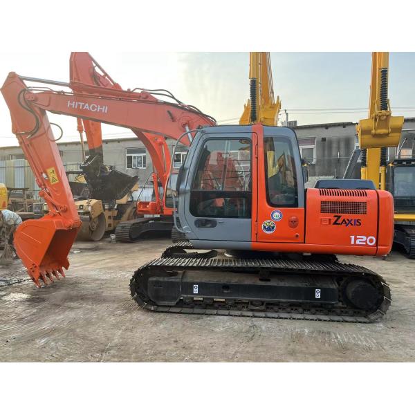 12ton Used Crawler Excavator Hitachi Japan 100% Original Diesel Engine Long Lasting