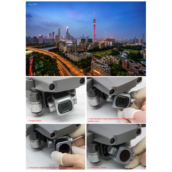 Aluminium Alloy Frame DJI Mavic 2 Pro Lens Filters