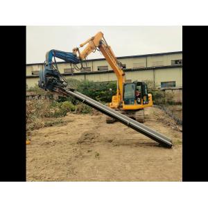 Plastic Sheet Piling Vibro Hammer / Pile Driver For Fast Construction Projects