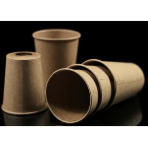 Natural Compostable Logo Printing Thick Takeaway Coffee Cups Environment