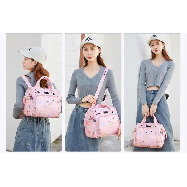 Fashion Large Maternity Multifunctional Diaper Bag Waterproof Travel Shoulder Handbag for Mom