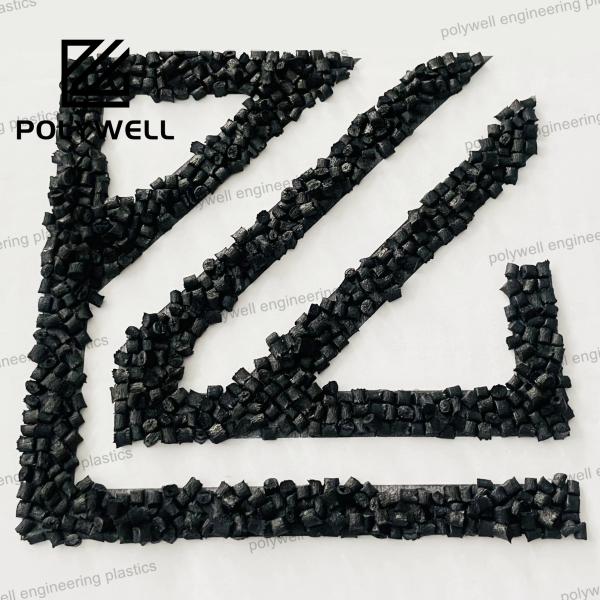Plastics Extrusion Material Polyamide Nylon 66 Granules High Temperature