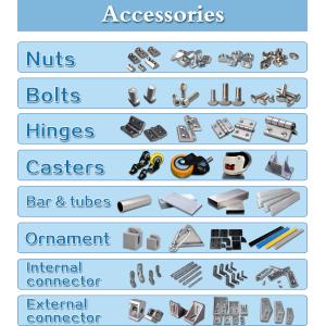 MV-NQBS Aluminium Profile Accessories