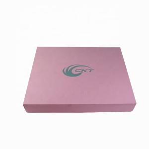 Customized Perfume Set Box Packaging With Pinnk Rigid Cardboard