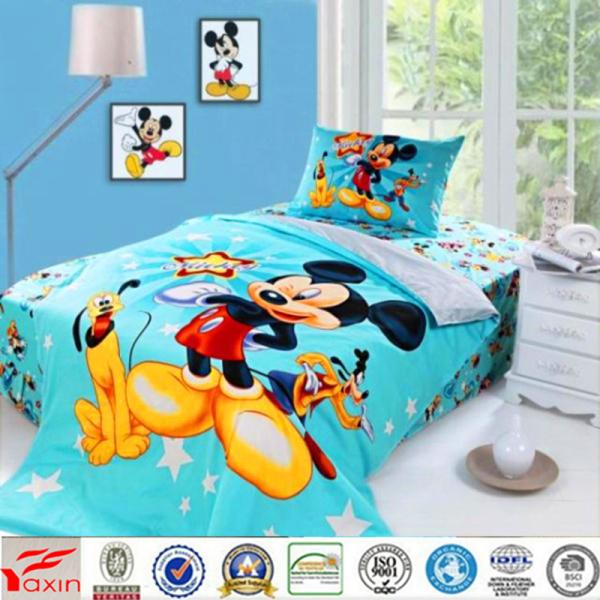 Buy Cartoon China children Home Textiles,OEM Disney children bedding sheet sets,Microfiber Polyester bed sets at wholesale prices