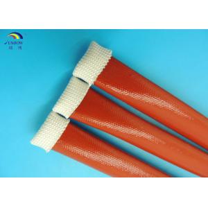 4KV Silicone Rubber Sleeve Expandable Braided Sleeving With 2 : 1 Expandable
