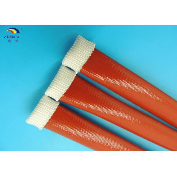 4KV Silicone Rubber Sleeve Expandable Braided Sleeving With 2 : 1 Expandable