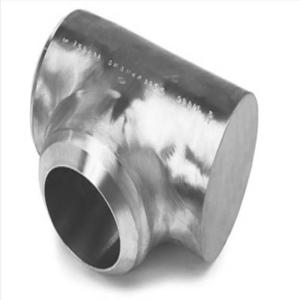 Quality ANSI B16.5 316 304 Stainless Steel Cushion Tee 1&quot; DN25 STD Pipe Fittings for sale