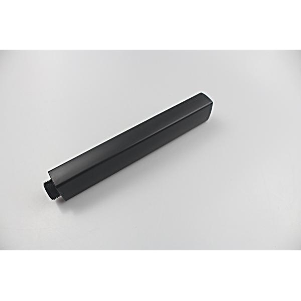 Bathroom Square Handheld Shower Head Black Color