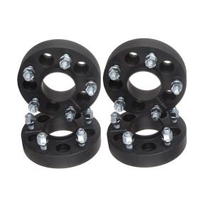 20mm 5x114.3 5x4.5" Hubcentric Black Wheel Spacers central bore 66.1 Fits Nissan