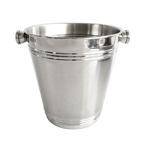 Buy CMYK Large Stainless Steel Ice Bucket 9L Champgne Cooaler Bucket at wholesale prices