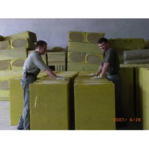 Rigid stonewool Insulation Board , High Strength Roofing Insulation Board