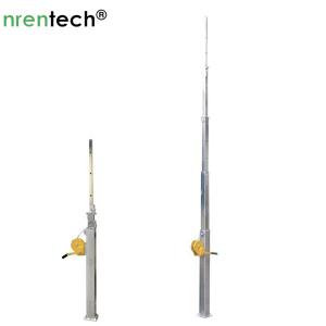 6m galvanized telescopic mast