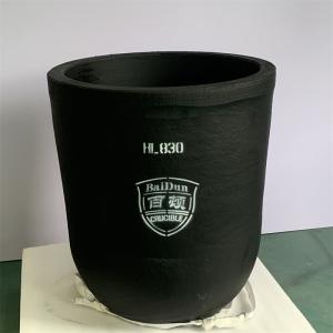 Customized 50kg Silicon Carbide Graphite Crucible For Melting Aluminum