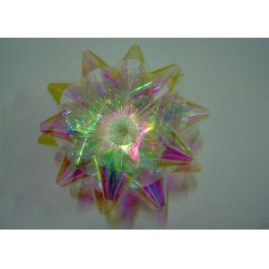 3.5Inch Iridescent LED Ribbon Bowin for Gift packaging and Christmas decorations