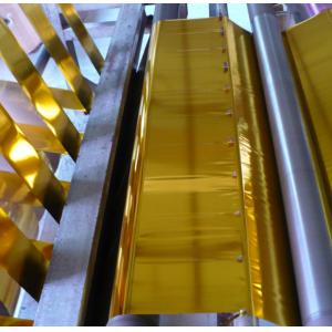 China Polyester Rose Gold Film Paper Metalized on sale