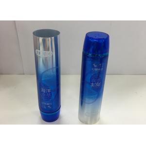 120g Round Shape Tube Plastic Laminated Cosmetic Packaging With Offset Printing