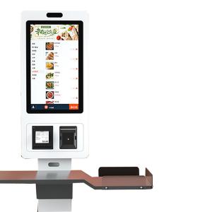 Compact Self-Ordering Kiosk with Integrated Thermal Label Printing