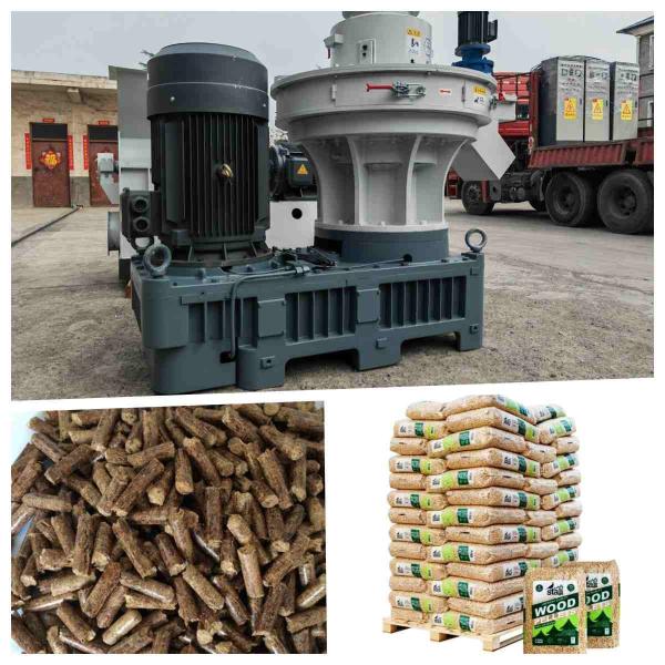 0.8-4t/h Capacity Pellet Mill Machine For Alloy Steel Die Material