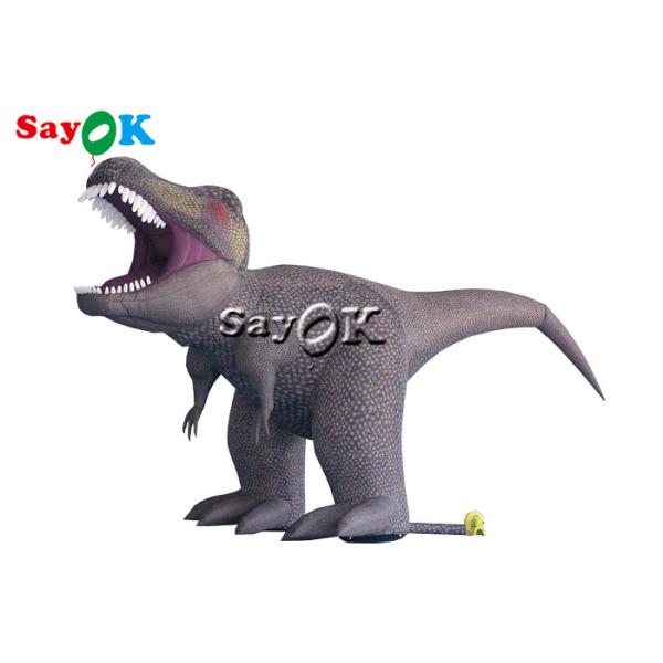 Buy 5m 16ft Giant Inflatable Dinosaur Model For Halloween Exhibition at wholesale prices