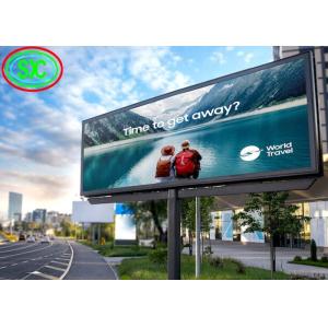 Long Lasting SMD3535 LED Billboards With IP65 Protection Adjustable Brightness