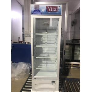 Commercial Upright Beverage Cooler Refrigerator With High Efficiency EC Fans