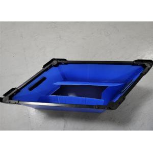 Collapsible Plastic Corrugated Foldable Boxes 5mm Thickness