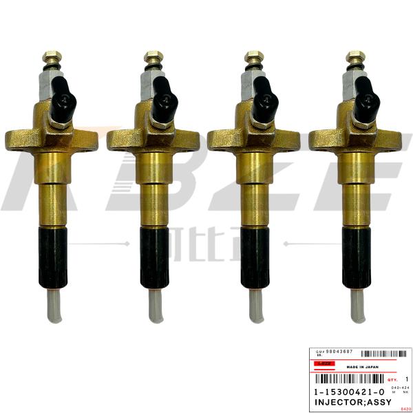 KBZE 1-15300421-0 1153004210 HITACHI ZAX200-5G ZAX250-5G INJECTOR ASSY FOR ISUZU