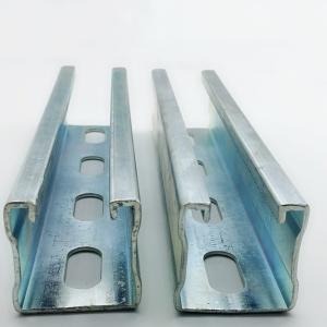 Heavy Duty 3m/6m Galvanized Steel Strut Channel For Welding Bolting And Hanging