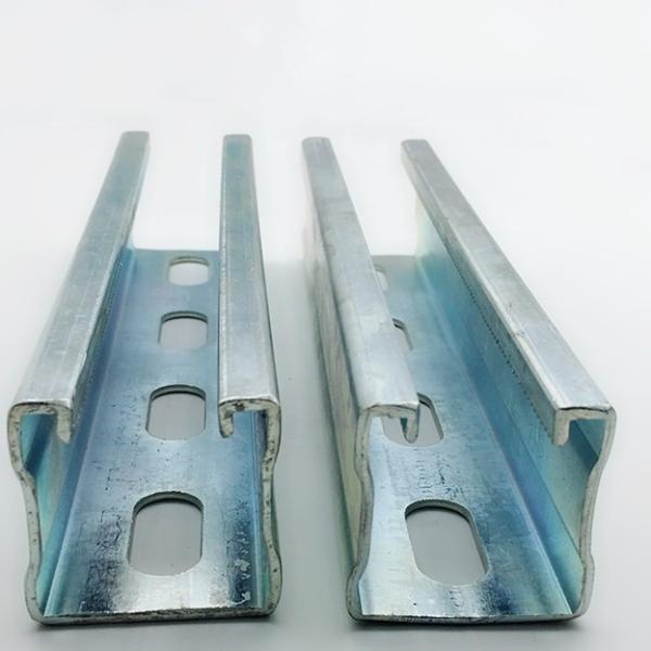 Heavy Duty 3m/6m Galvanized Steel Strut Channel For Welding Bolting And Hanging