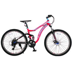 China Tianjin manufacturer 24 inch aluminium alloy dual suspension mountain bike/bIcycle/bicicle with Shimano 21 speed on sale