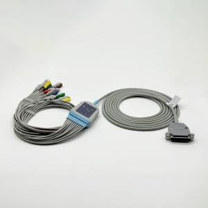 Micromed one-pieces 25pin EKG Cable 11-Lead Clip IEC