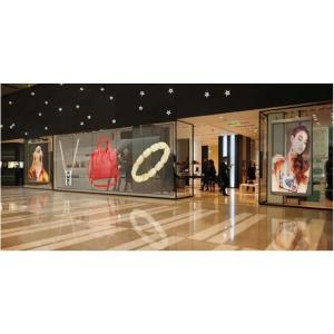 High Resolution Transparent Glass LED Display Fast Heat Dissipation