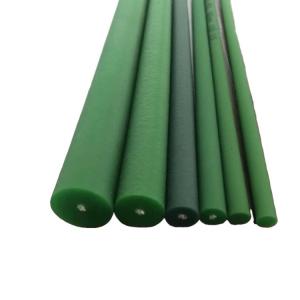 Polyurethane Rough Round Belt Hardness 88A Transmission Belting 400m / Roll