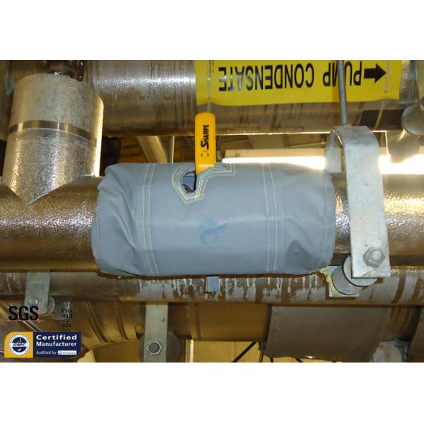 Buy Hot Insulation Jacket Fiber Glass Industrial Removable Butterfly Valve Cover at wholesale prices