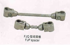 Buy FJQ Type Twin Power Line Spacers Anti Vibration Grading Shielding Of Insulator String at wholesale prices