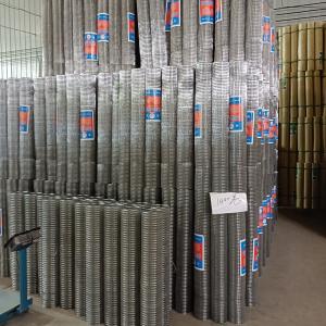 1/4 Inch Square Wire Welded Mesh Fencing Rolls Alkali Resistant
