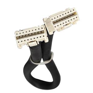 customized 9pin wiring harness auto electrical cables wire harness assembly