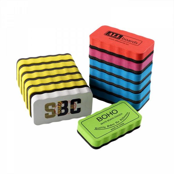 Buy Office School Magnetic White Board Erasers Smudge Free Lightweight at wholesale prices