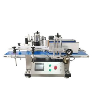 Sticker Liquid Soap Automatic Water Bottle Labeling Machines 2 Side With Coder