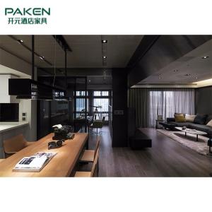 Solid Wood Plywood Modern Hotel Villa Room Furniture