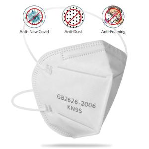China FDA CE Approved Kn95 Disposable Face Mask Melt Blown Filter Personal Care Application on sale