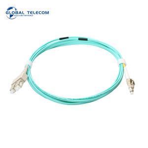 OM4 2 Meters Fiber Optic Patch Cord LC Duplex Multimode 50/125 LC