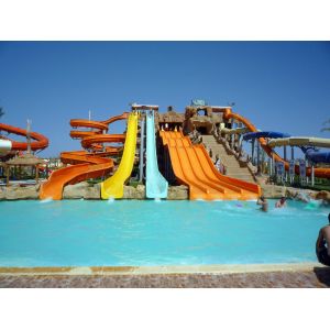 Fiberglass Steel Slide Manufacturer Suitable For Residential And Commercial