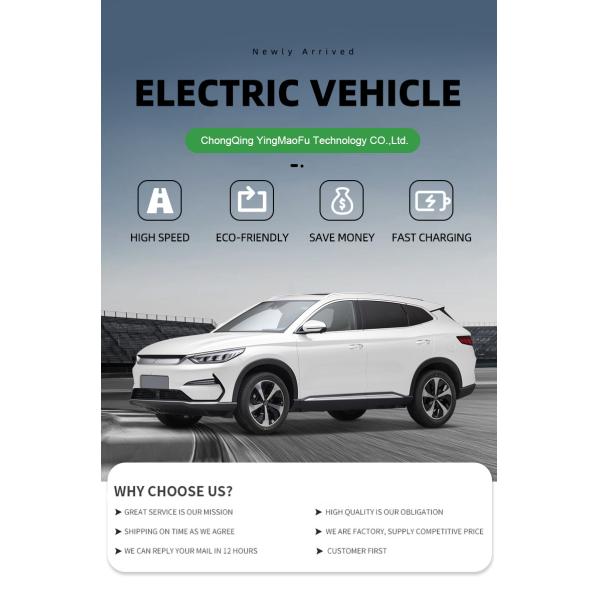 2022 BYD SONG PLUS EV Family SUV with Ternary Lithium Battery and 80% Quick Charge Rate