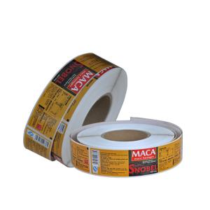 Permenent Air Conditioner Sticker Laminated Matt / Glossy film