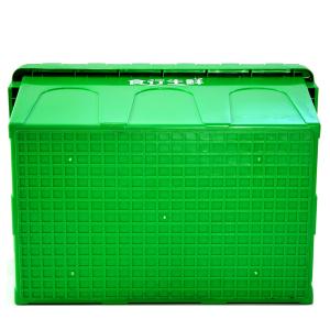 Internal Size 550*370*320mm Large Stackable Plastic Crate for Attached Lid