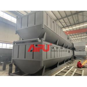 Steel Mud Tank Solids Control System Bottom Bevels 380V